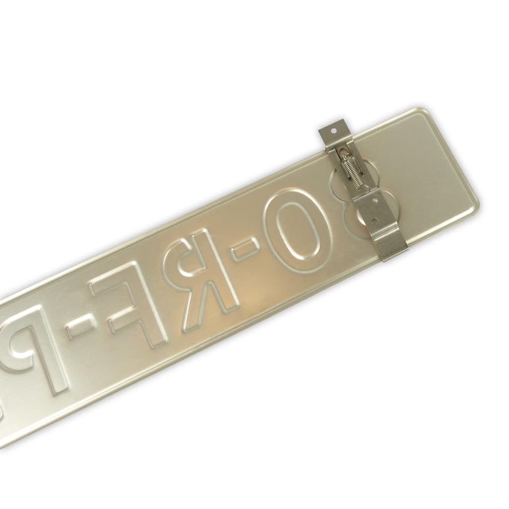 Carpoint Kentekenplaatklemmen