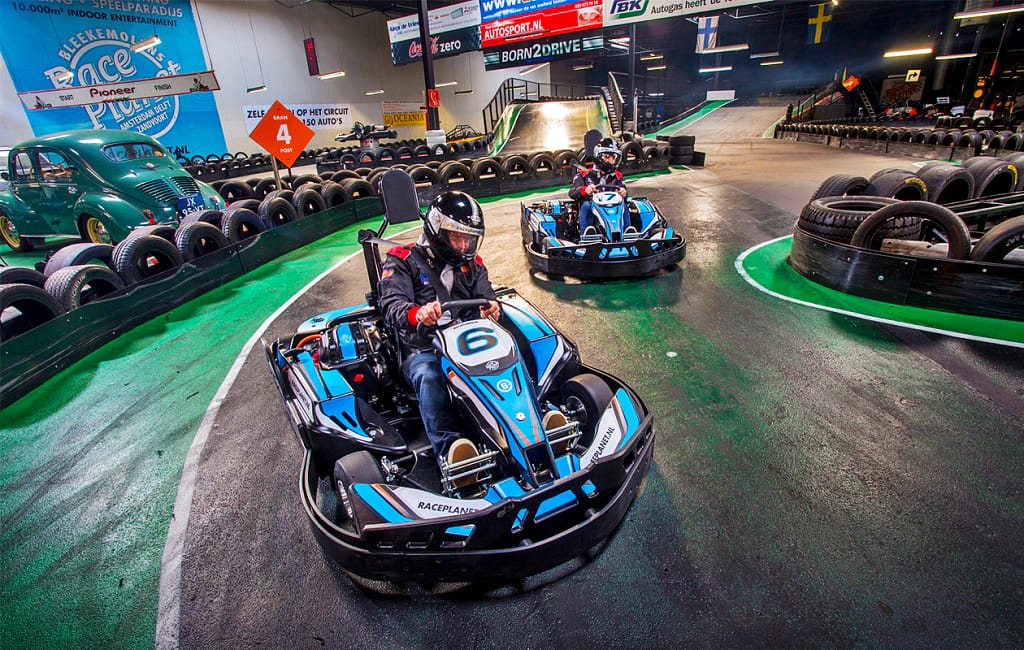 Karten bij Raceplanet in Amsterdam of Delft