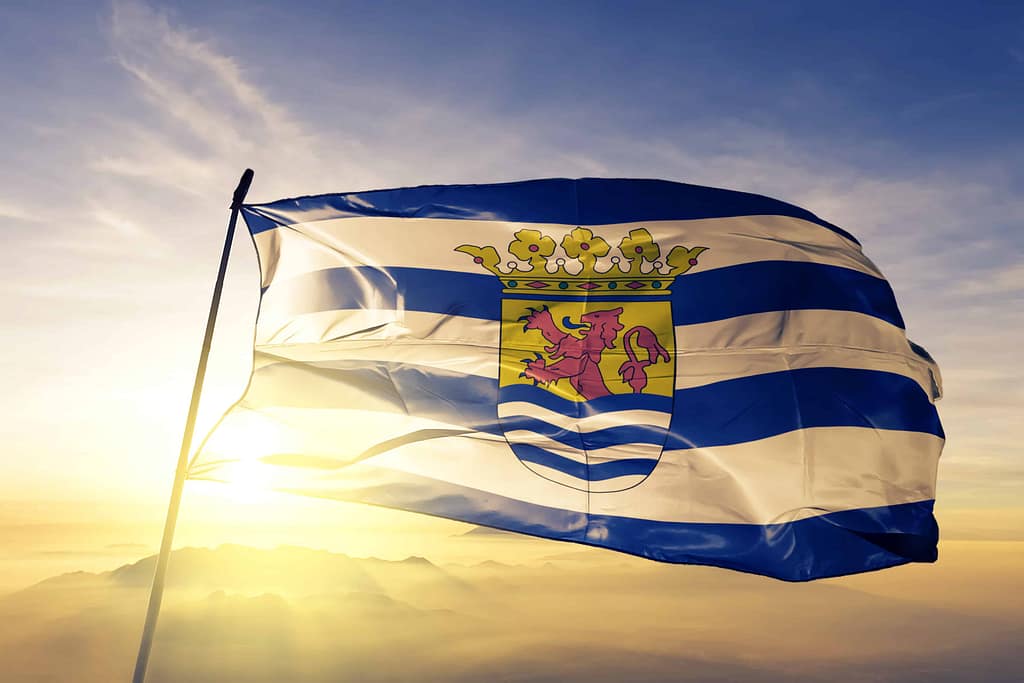 De vlag van Zeeland