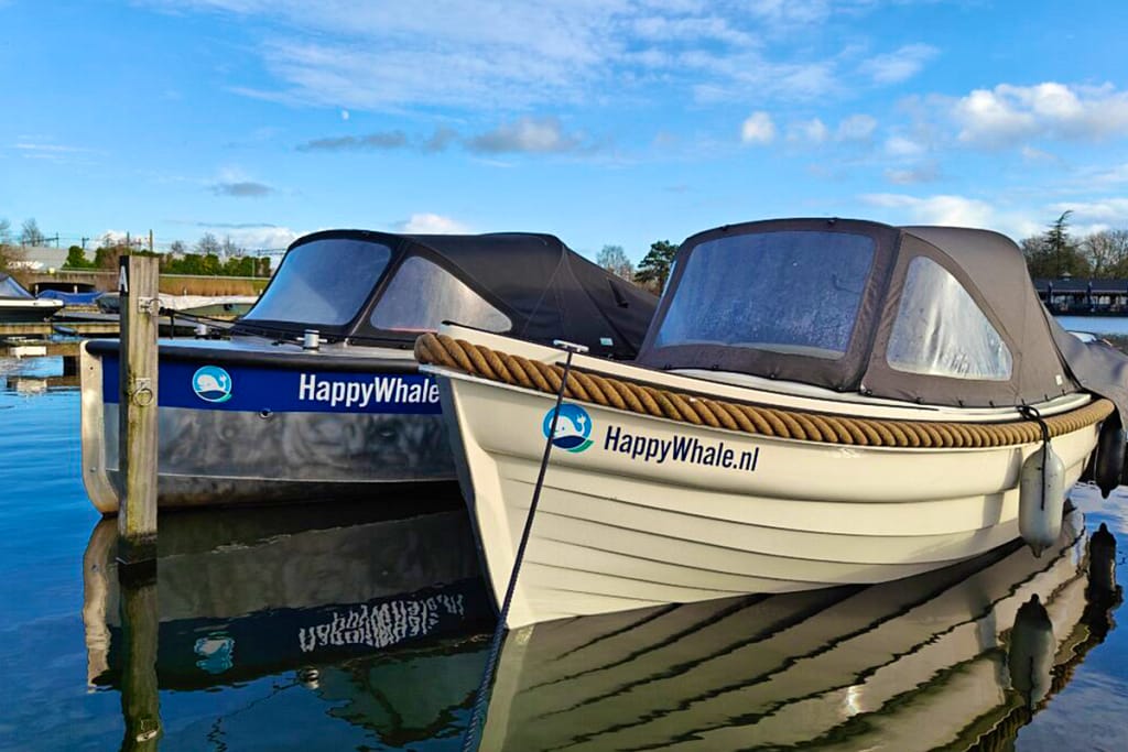 Elektrische sloep huren op 16 lokaties