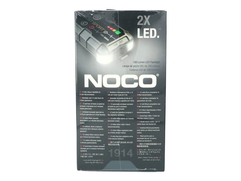 Noco Lithium Jump Starter Boost Sport GB20 500A