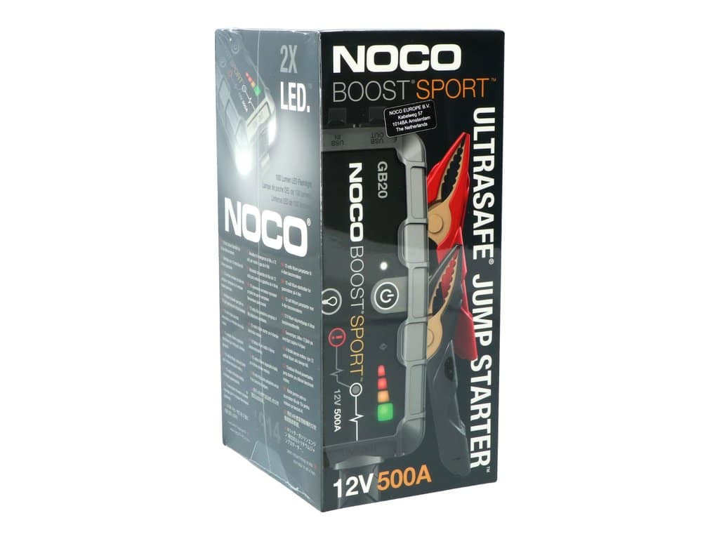 Noco Lithium Jump Starter Boost Sport GB20 500A