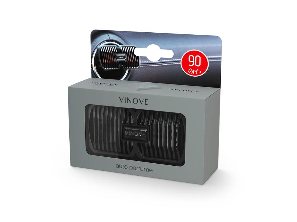 Auto luchtverfrisser VINOVE EVOLUTION LINE SILVERSTONE