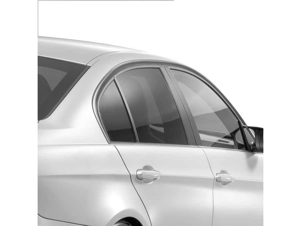 Carpoint Statische Ruitenfolie 200x76cm Zwart