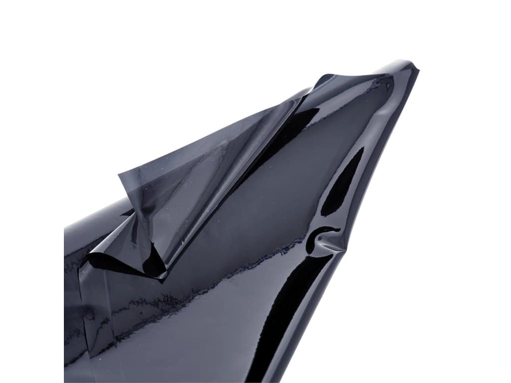 Carpoint Statische Ruitenfolie 200x76cm Zwart