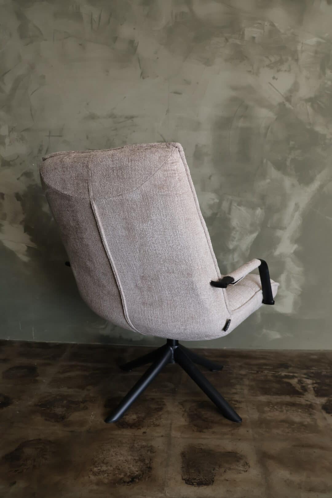 Draaifauteuil Hilda zand - Afbeelding 2