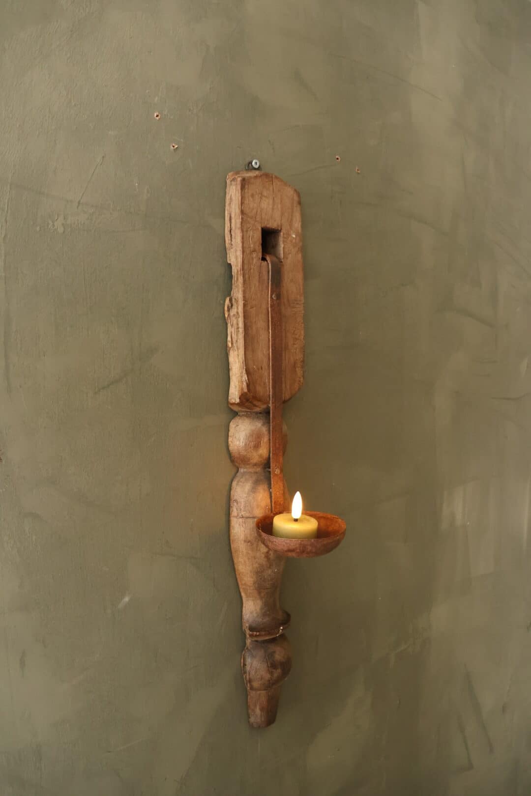 Vintage wandkandelaar nr.2