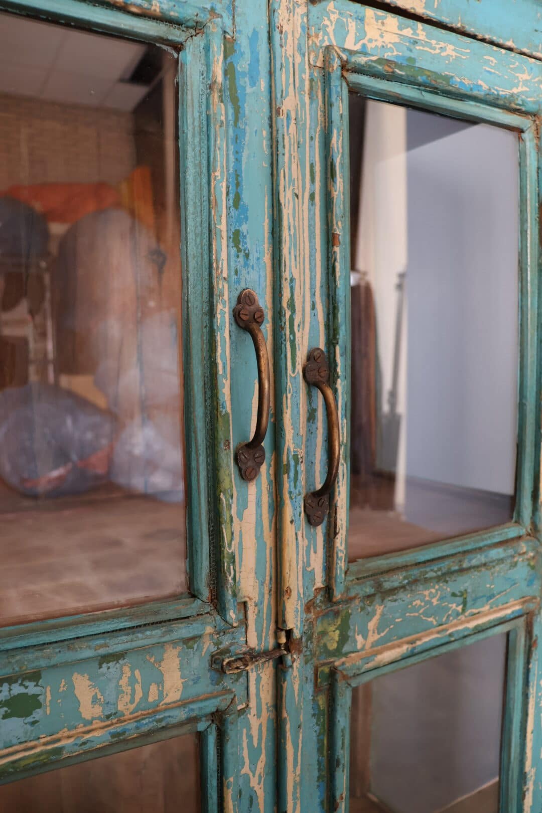 Vintage vitrinekast nr.60 - Afbeelding 3