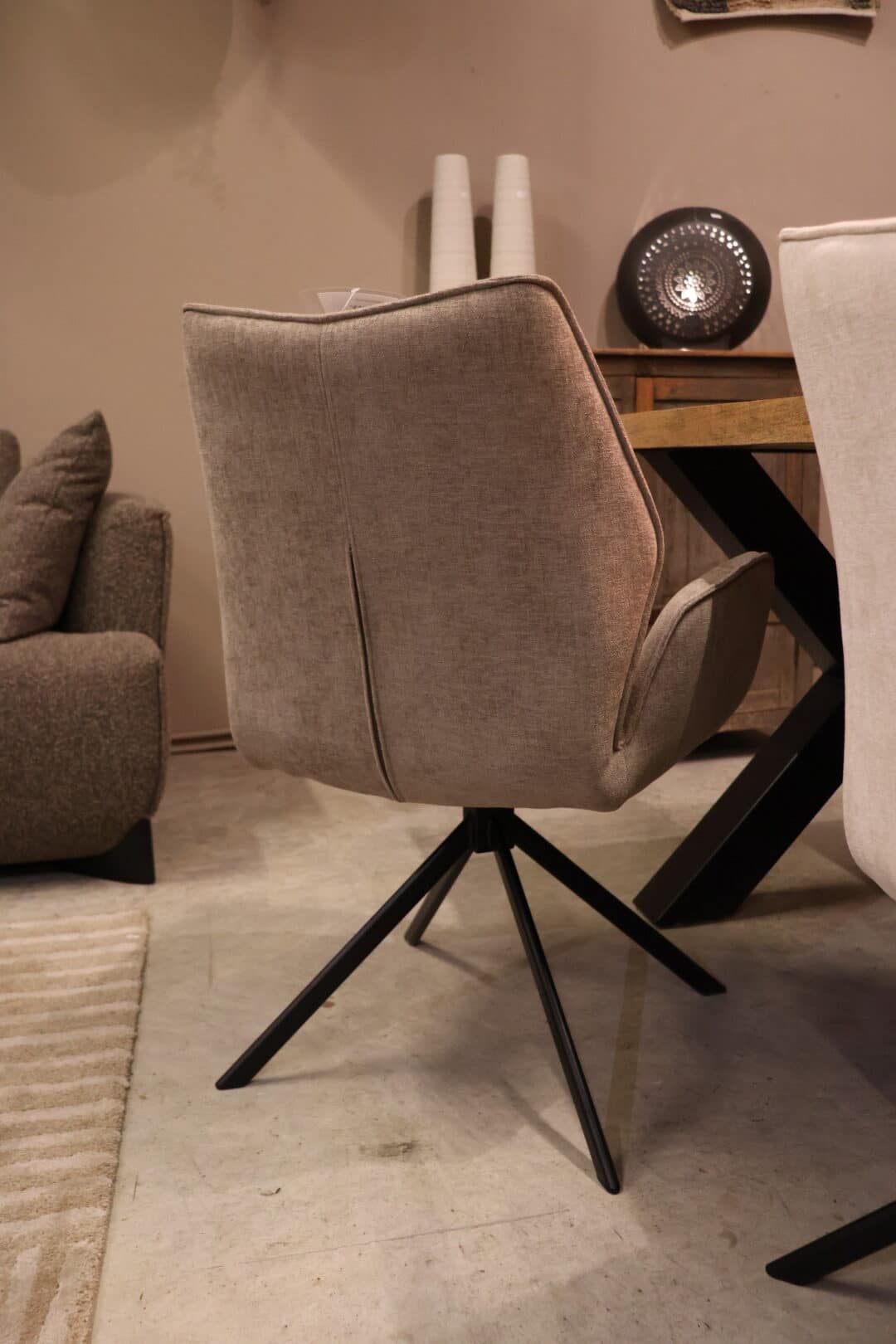 Eetkamerstoel Tommy brown - Afbeelding 2