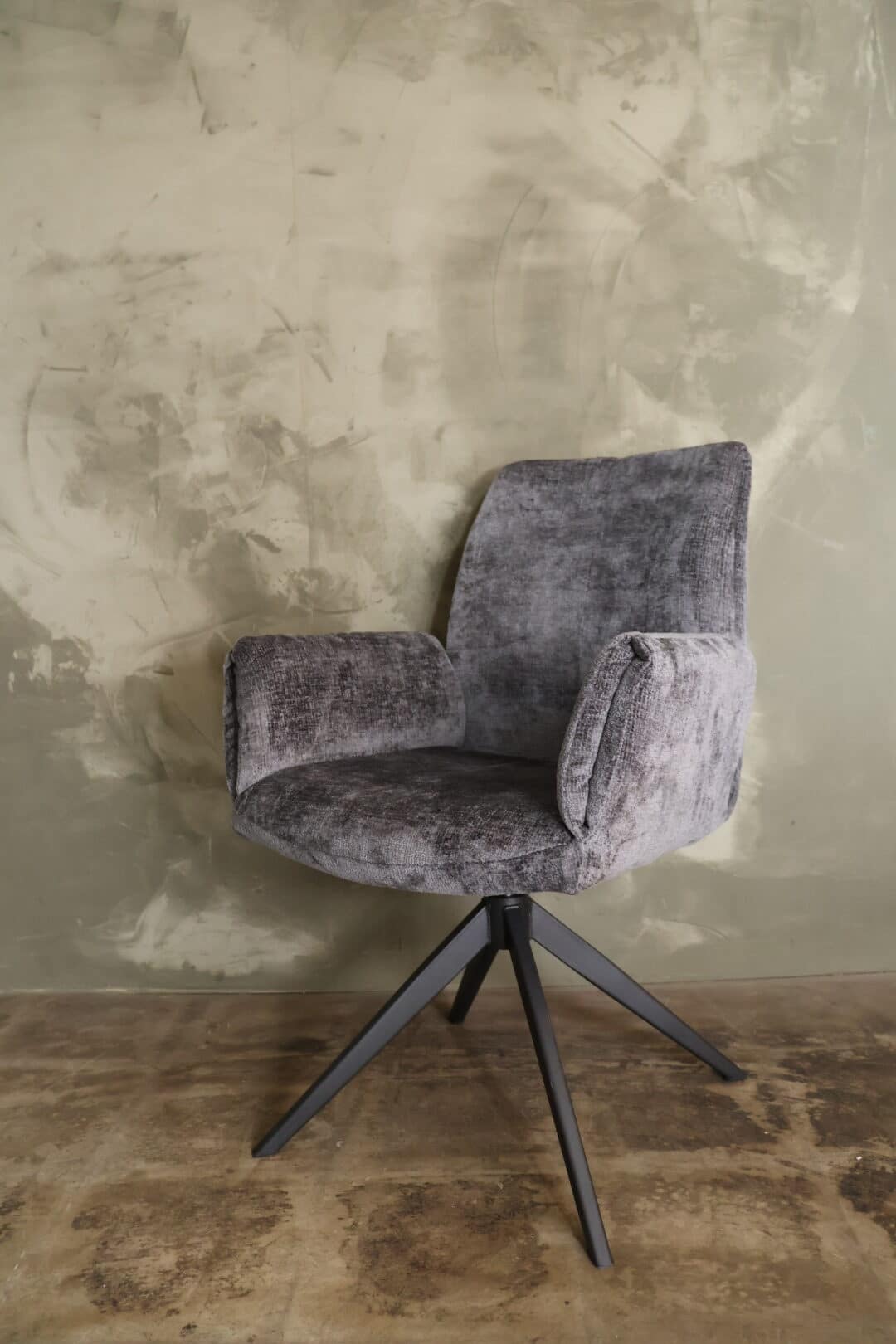 Eetkamerstoel Fiona antraciet