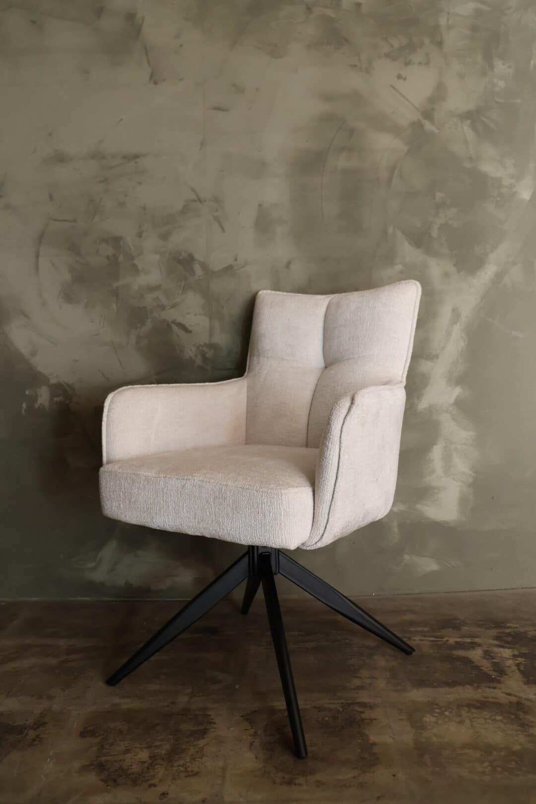 Eetkamerstoel Hester ivoor