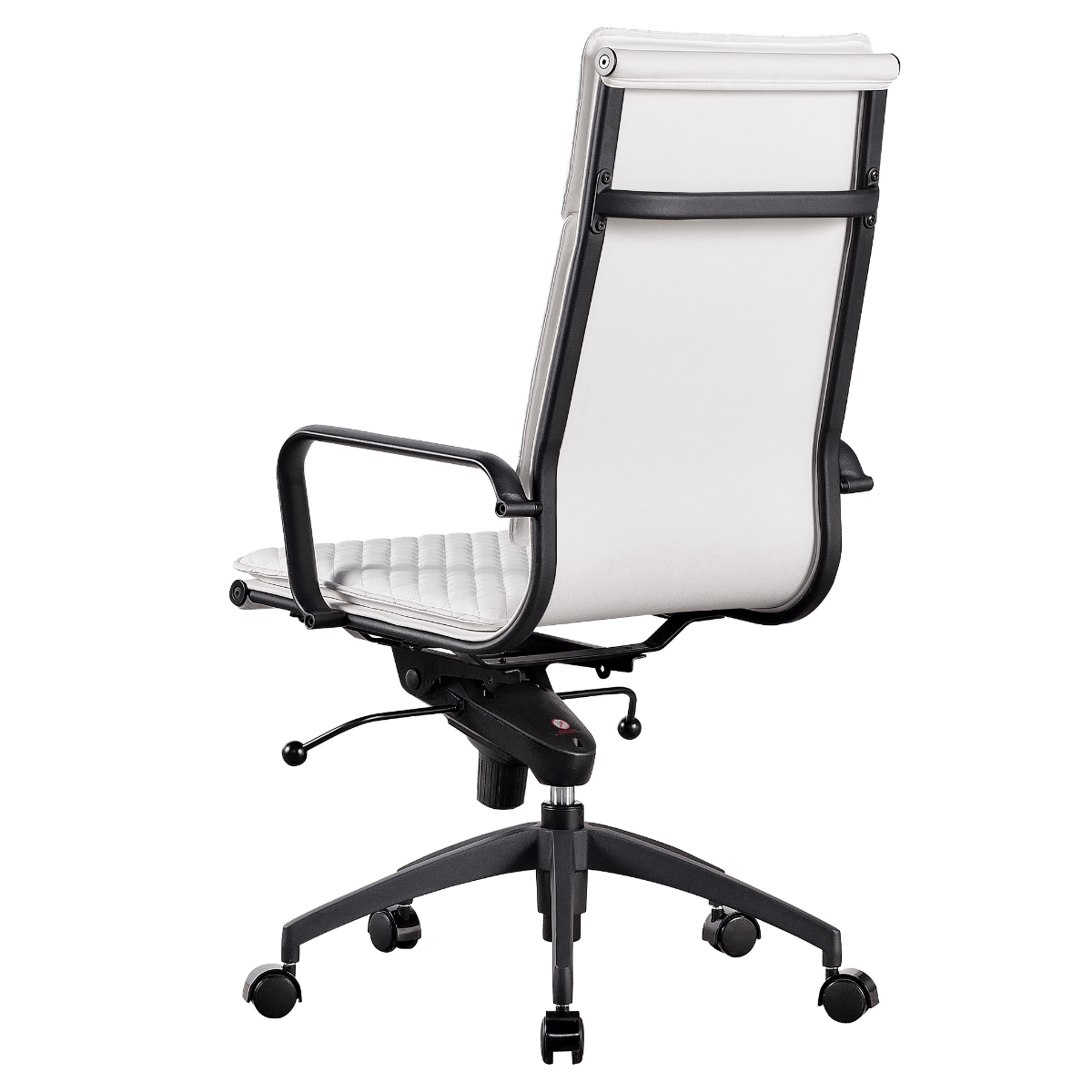 Sillón de Dirección Diamond Highback Softpad Blanco Marco Negro 3