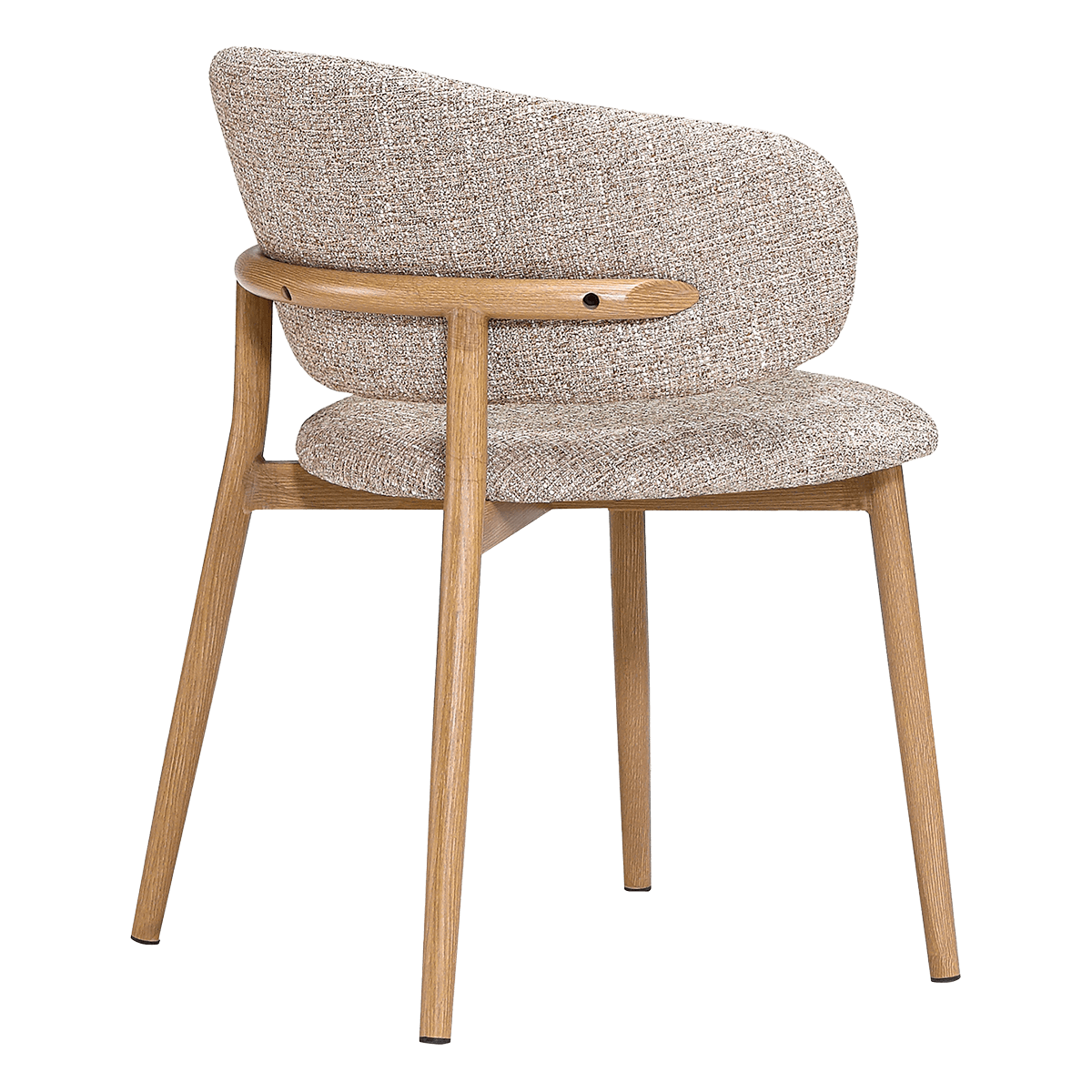 Nagato Design Meeting Chair Sand OTE Oak Frame 2