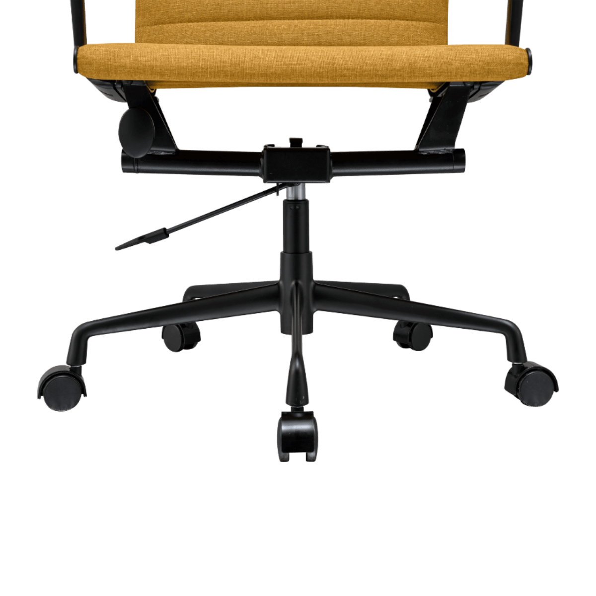 Silla Ejecutiva Premium Highback Acanalada Oker Lino Marco Negro 7