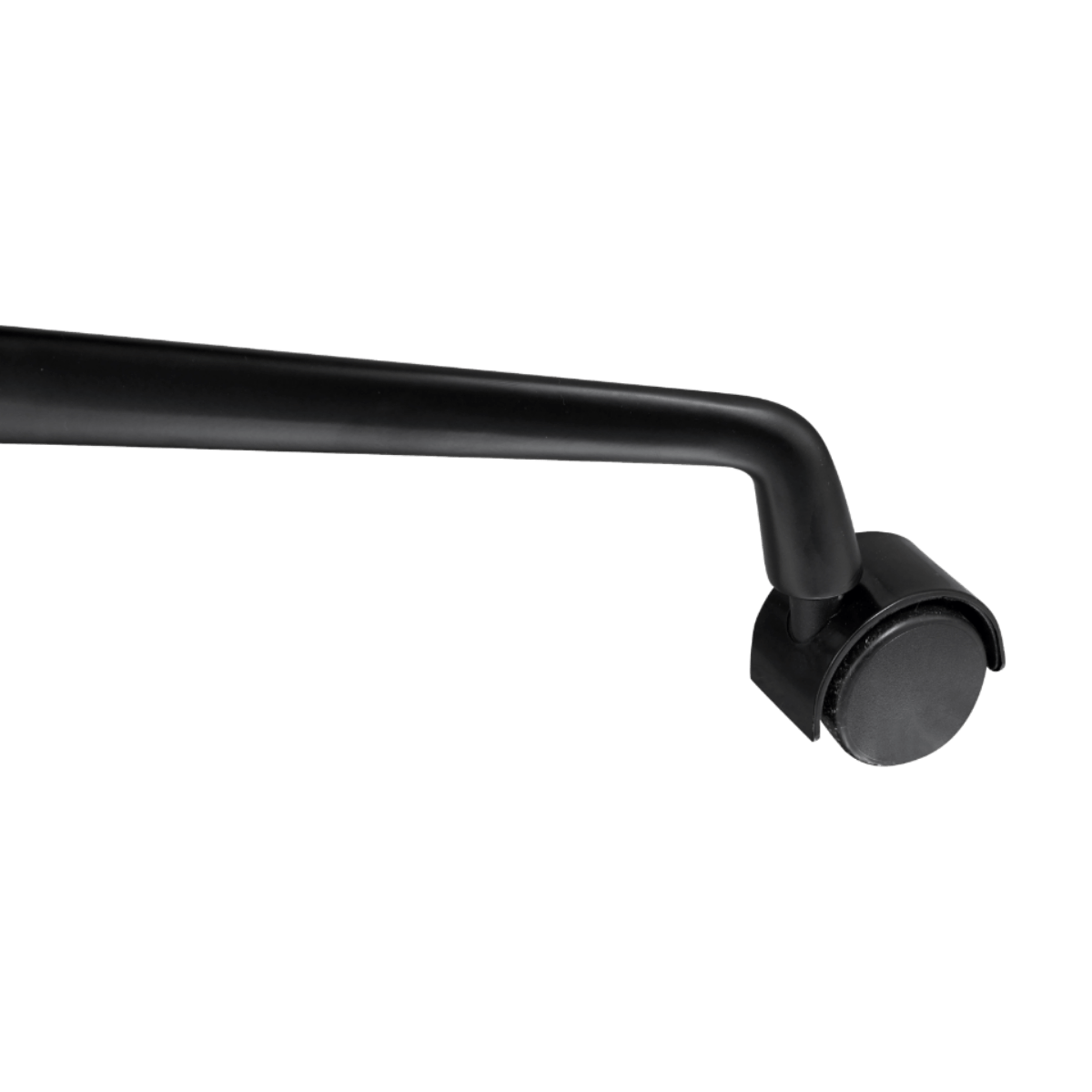 Premium Lowback Ribbed Bürostuhl Oker Leinen Schwarz Gestell 11