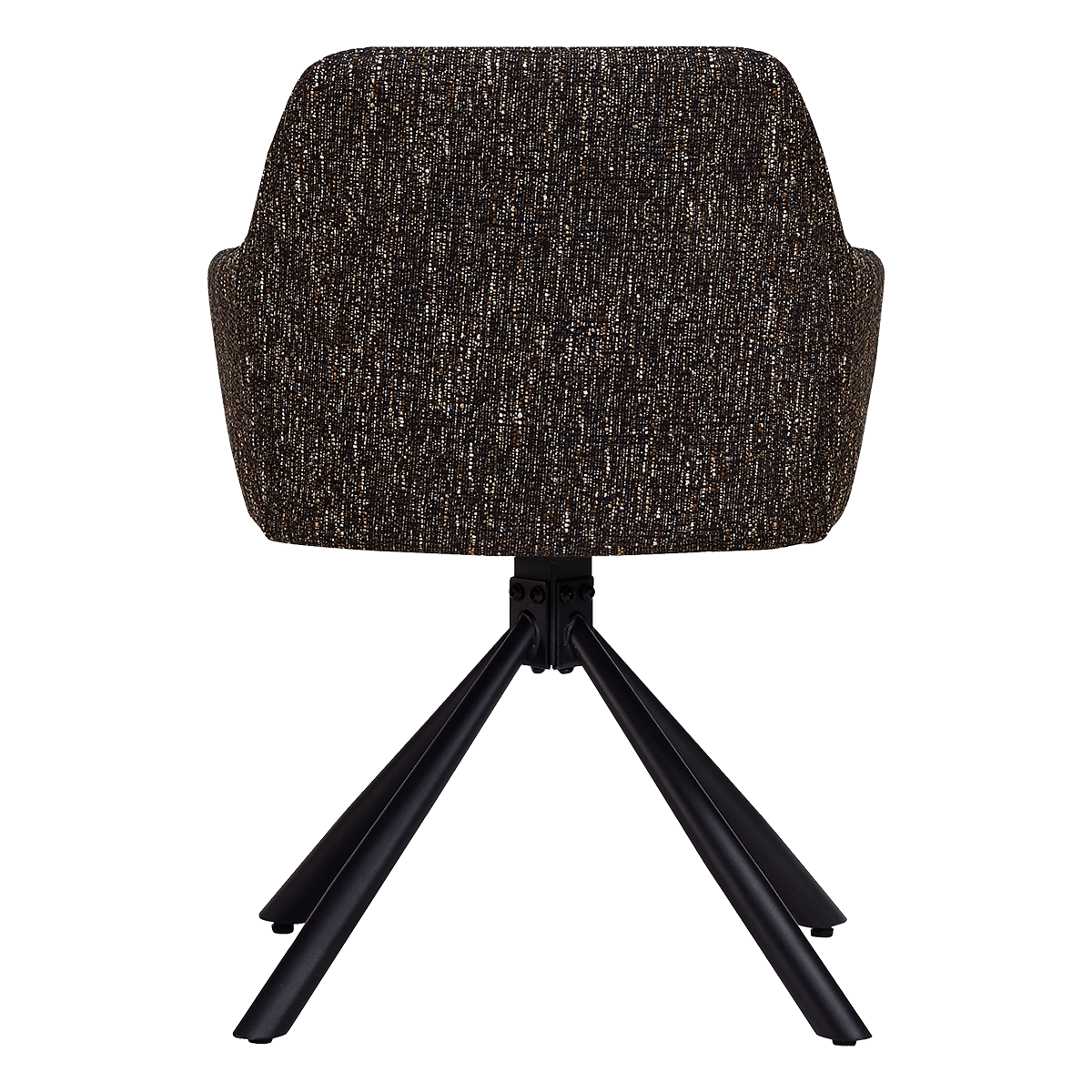 Wolf Swivel Dining Chair Dark Brown OTE Dark Base 3