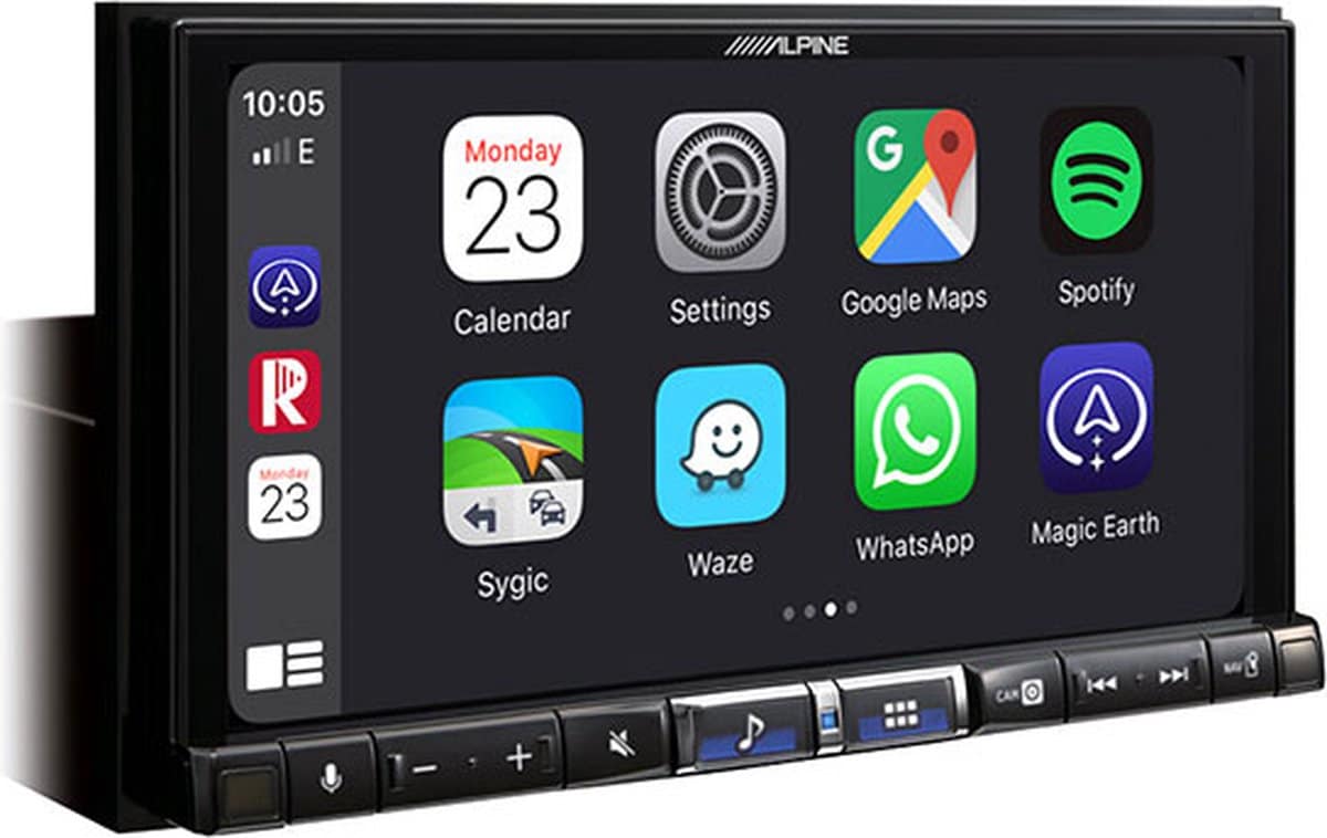 "Alpine iLX-705D - 7"" Digital Media Station met CarPlay en AA"