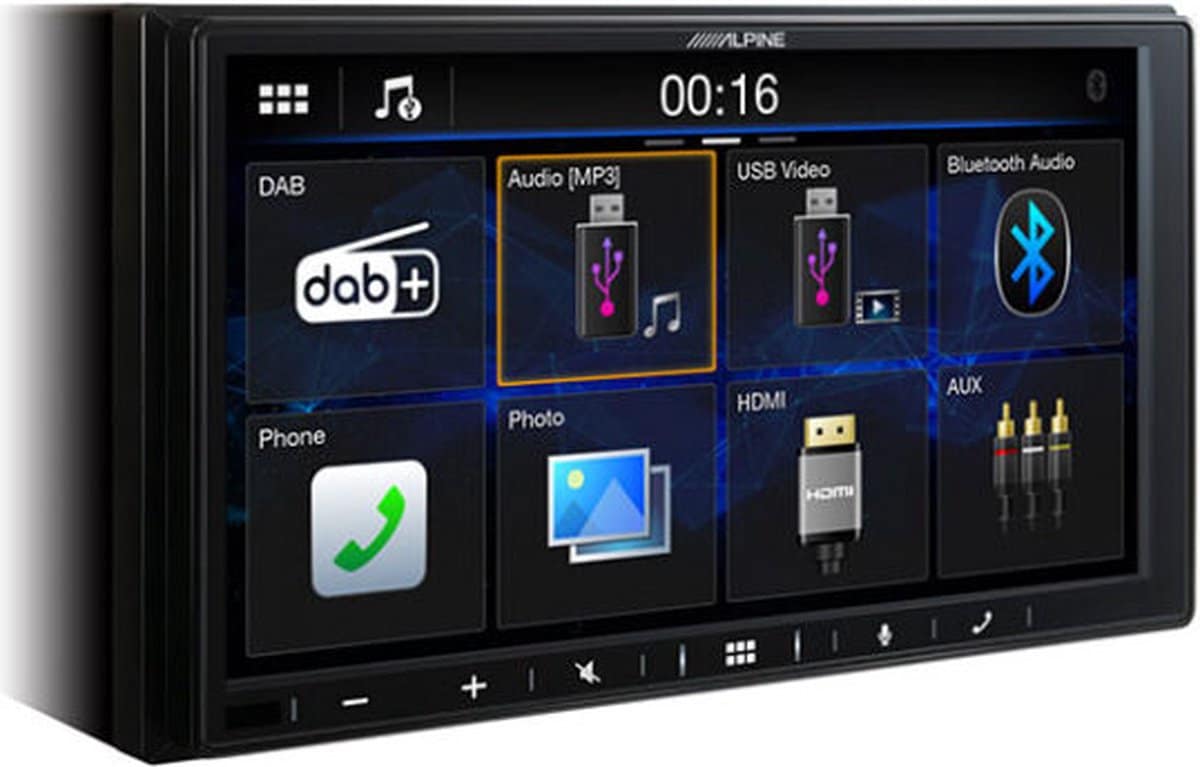 "Alpine iLX-W690D - 7"" Multimedia systeem met CarPlay, AA & DAB"