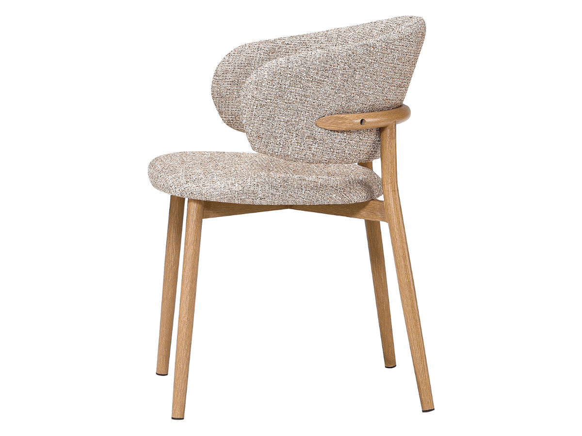 Nagato Design Meeting Chair Sand OTE Oak Frame 6