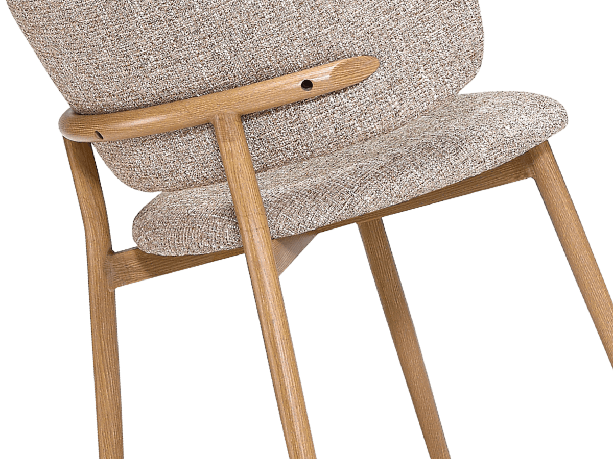Nagato Design Meeting Chair Sand OTE Oak Frame 9
