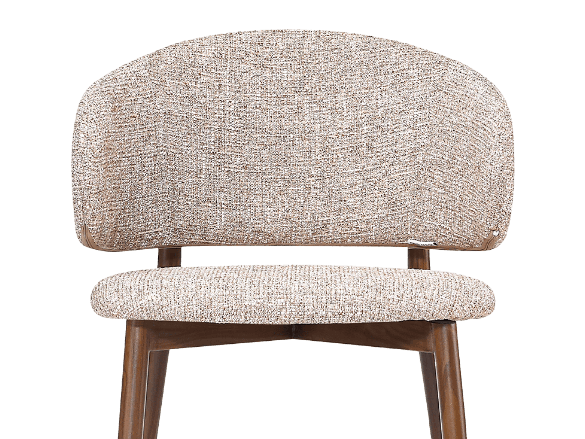 Nagato Design Meeting Chair Sand OTE Walnut Frame 4