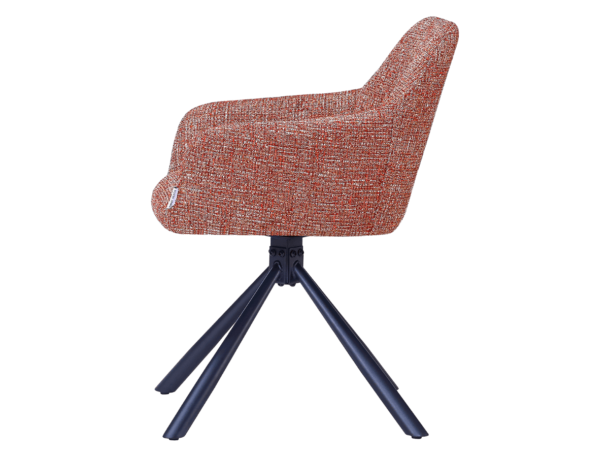 Wolf Swivel Meeting Chair Red OTE Black Base 3