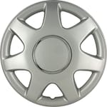 AutoStyle 4-Delige Wieldoppenset Florida 15-inch zilver