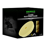 Gecko Polishing Pad Hard Yellow 150mm 5pcs (For Backing Plate 125mm)