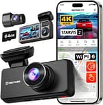 Redtiger F17 4K 3-kanaal 5G Dashcam