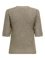 ONLKATIA SS STRUCTURE O-NECK CC KNT