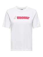 JDYANEMONE S/S PRINT TOP JRS