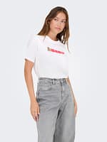 JDYANEMONE S/S PRINT TOP JRS