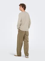 ONSLOUI REG 12 CABEL CREW KNIT NOOS