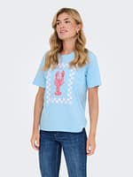 JDYTINNE S/S SUMMER PRINT T-SHIRT JRS