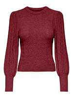 ONLKATIA LS STRUC PUFF ONECK CC KNT