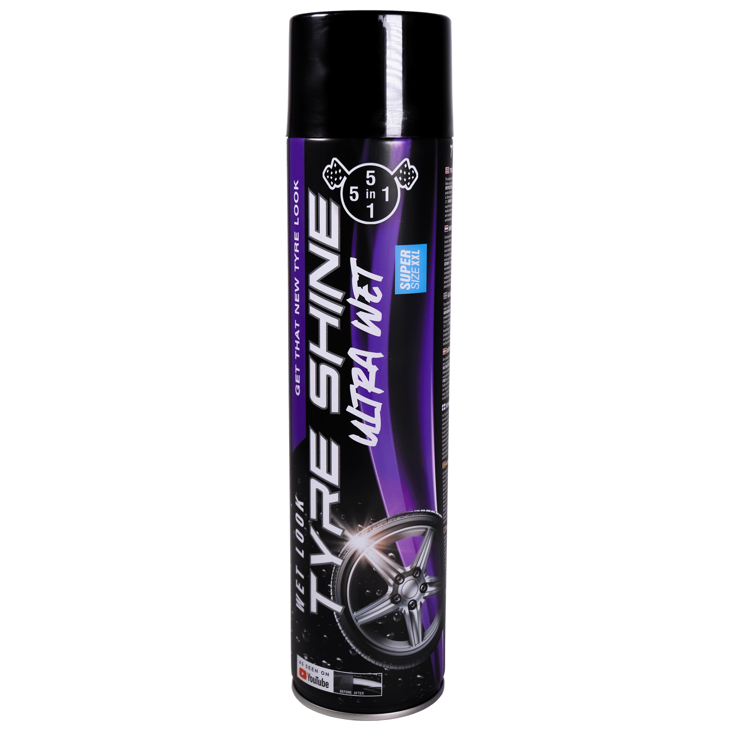 5in1 Ultra Wet Tyre Shine 650ml