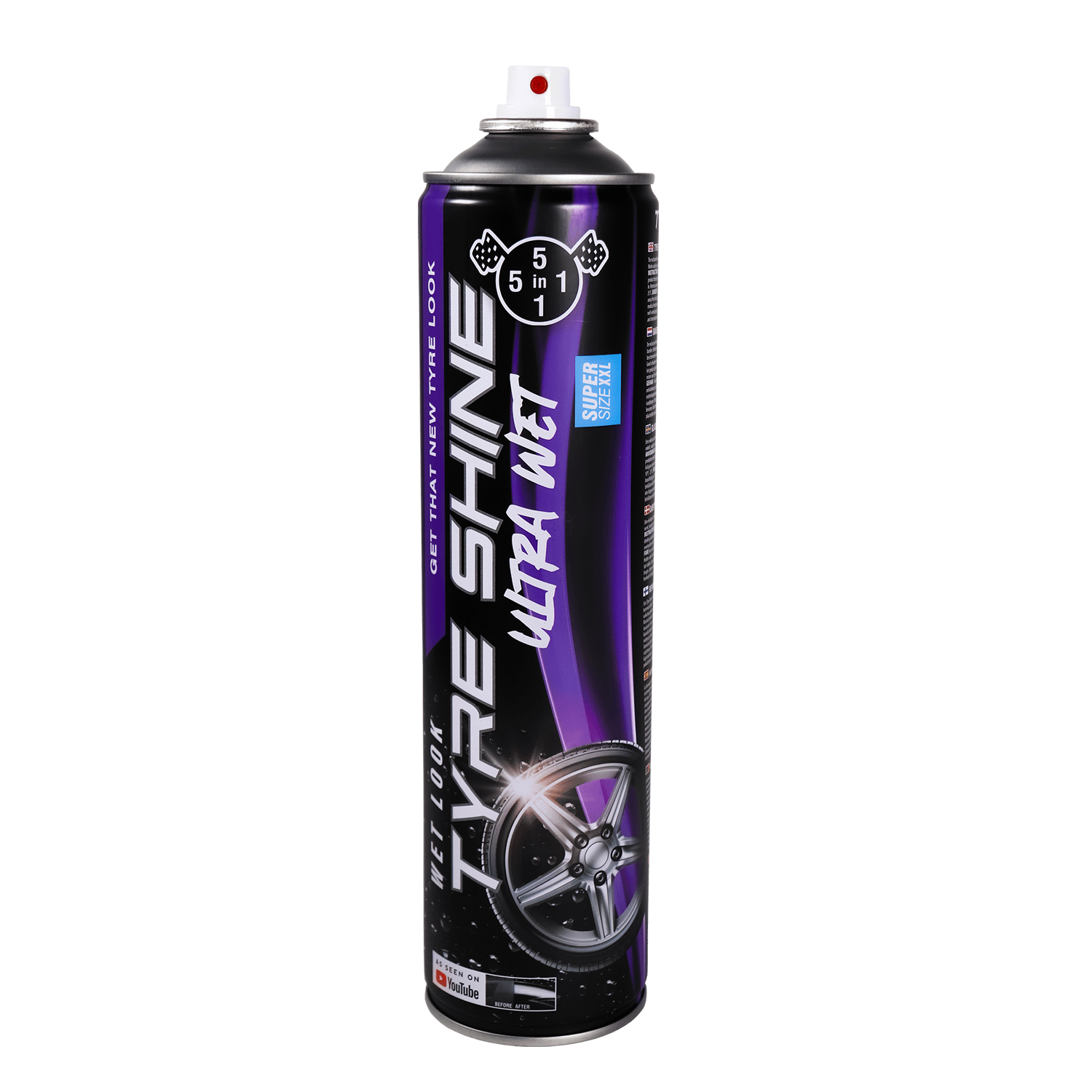 5in1 Ultra Wet Tyre Shine 650ml
