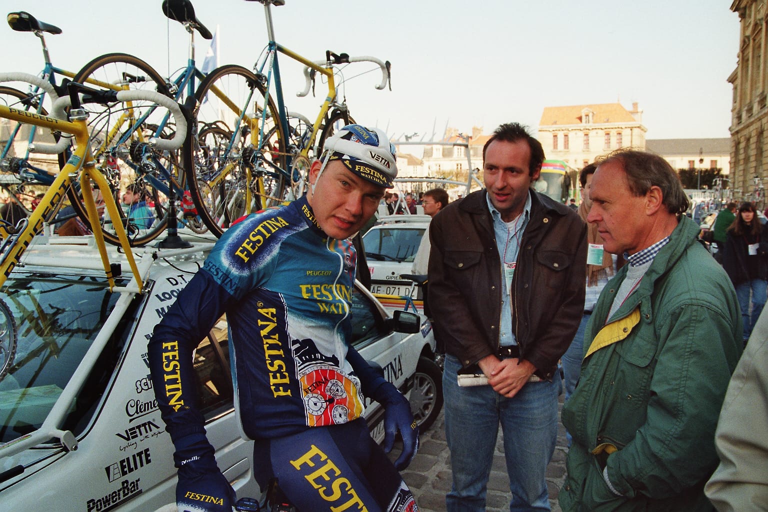 Lars Michaelsen, Festina team 1995, Paris-Roubaix