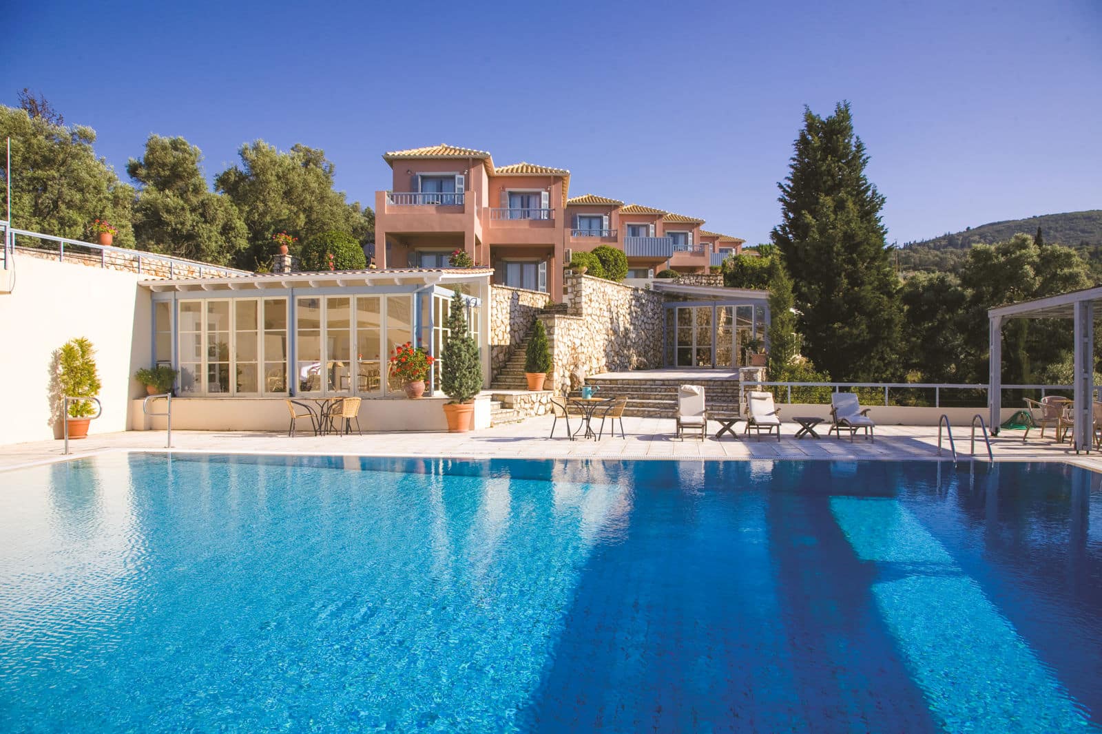 Mira Resort. Lefkada, Greece. Photo by Cathy Cunliffe 2010
