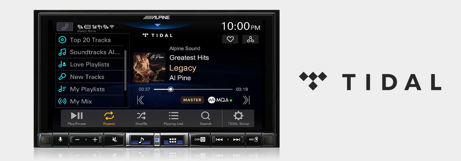 "Alpine iLX-705D - 7"" Digital Media Station met CarPlay en AA"