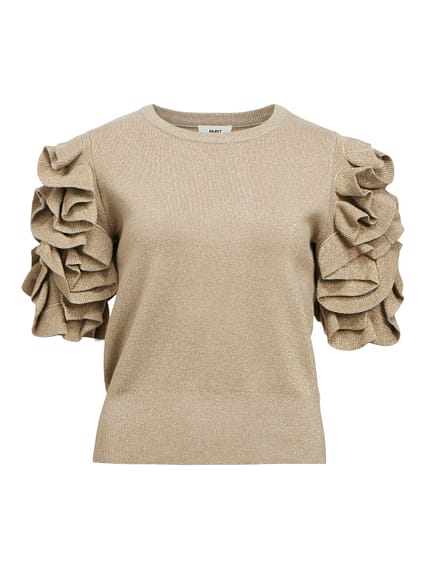 objava 2/4 lo o-neck top noos | Object
