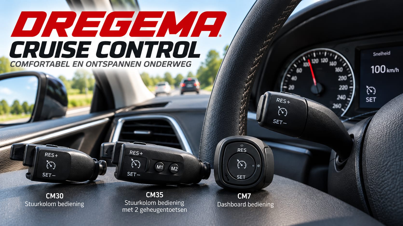 Cruise control voor de auto bij Dregema