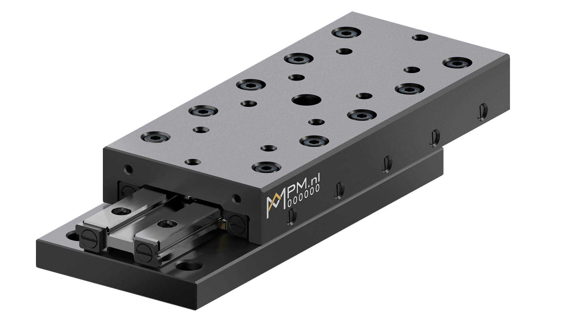 Front view linear crossed roller slide type RT