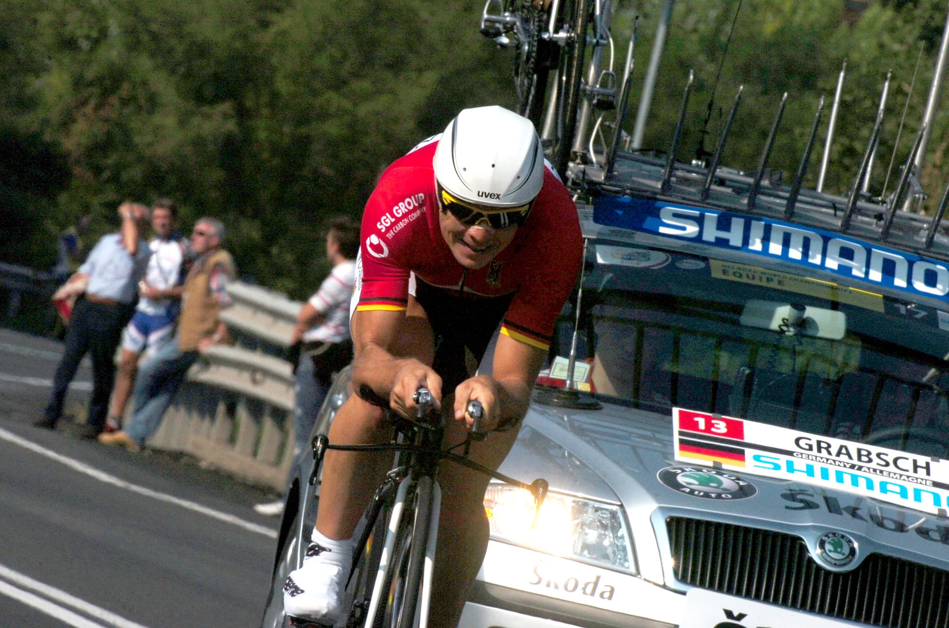 WK wielrennen 2008, Varese, Bert Grabsch