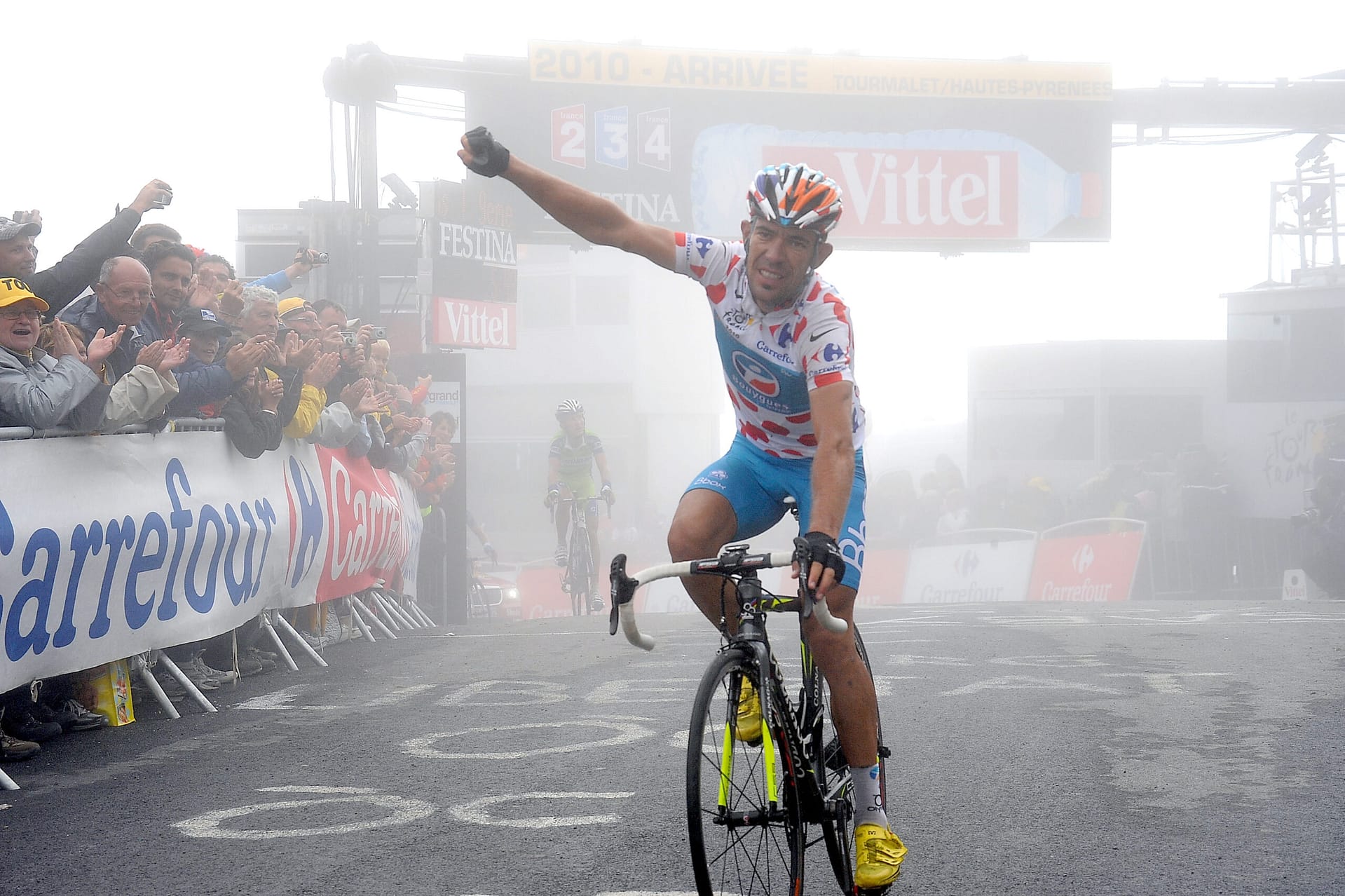 Anthony Charteau, BBOX Bouygues Telecom, Tour de France 2010, Tourmalet