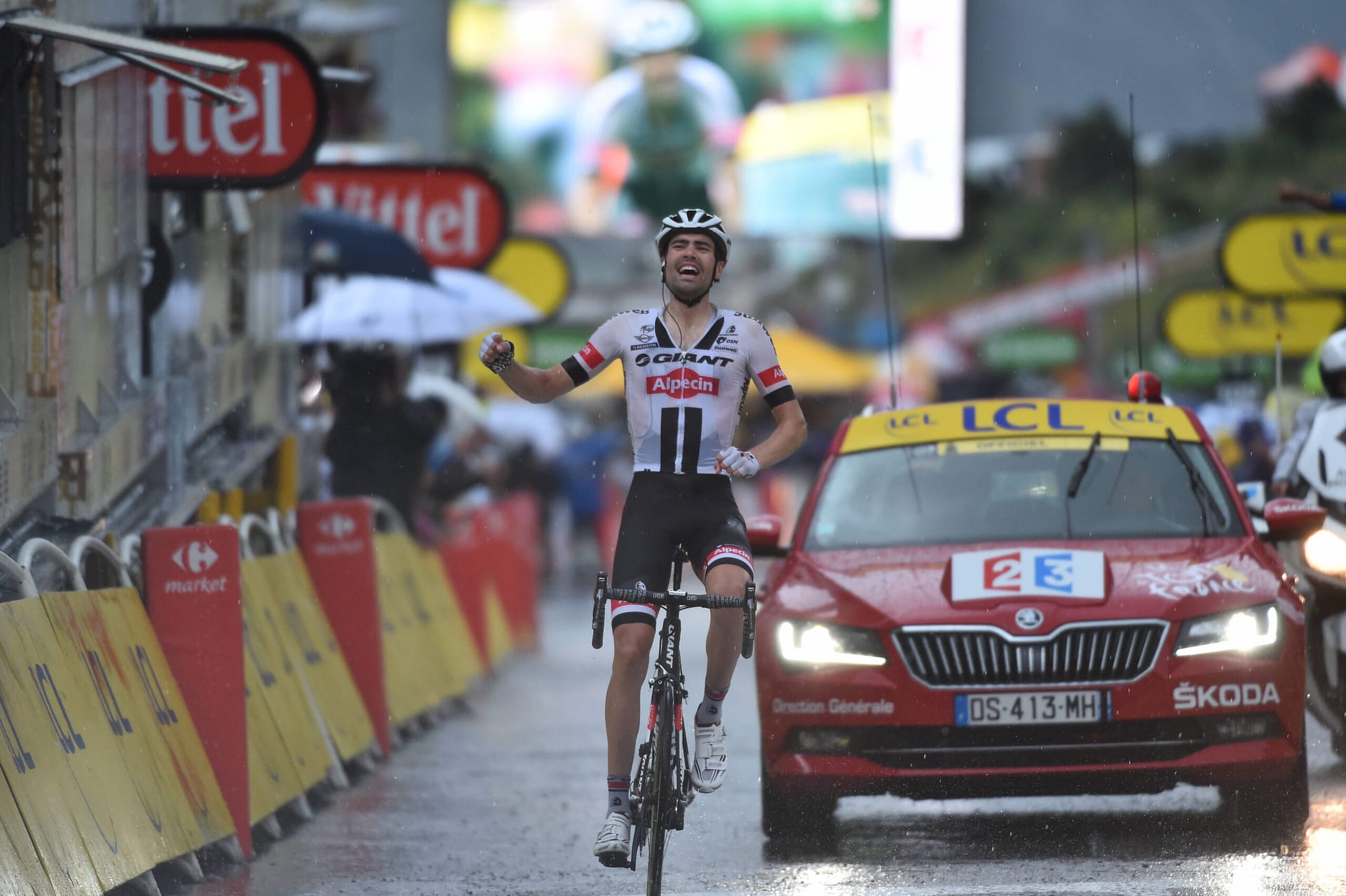 Tom Dumoulin wint etappe 9 - Tour de France 2016 - Andorra