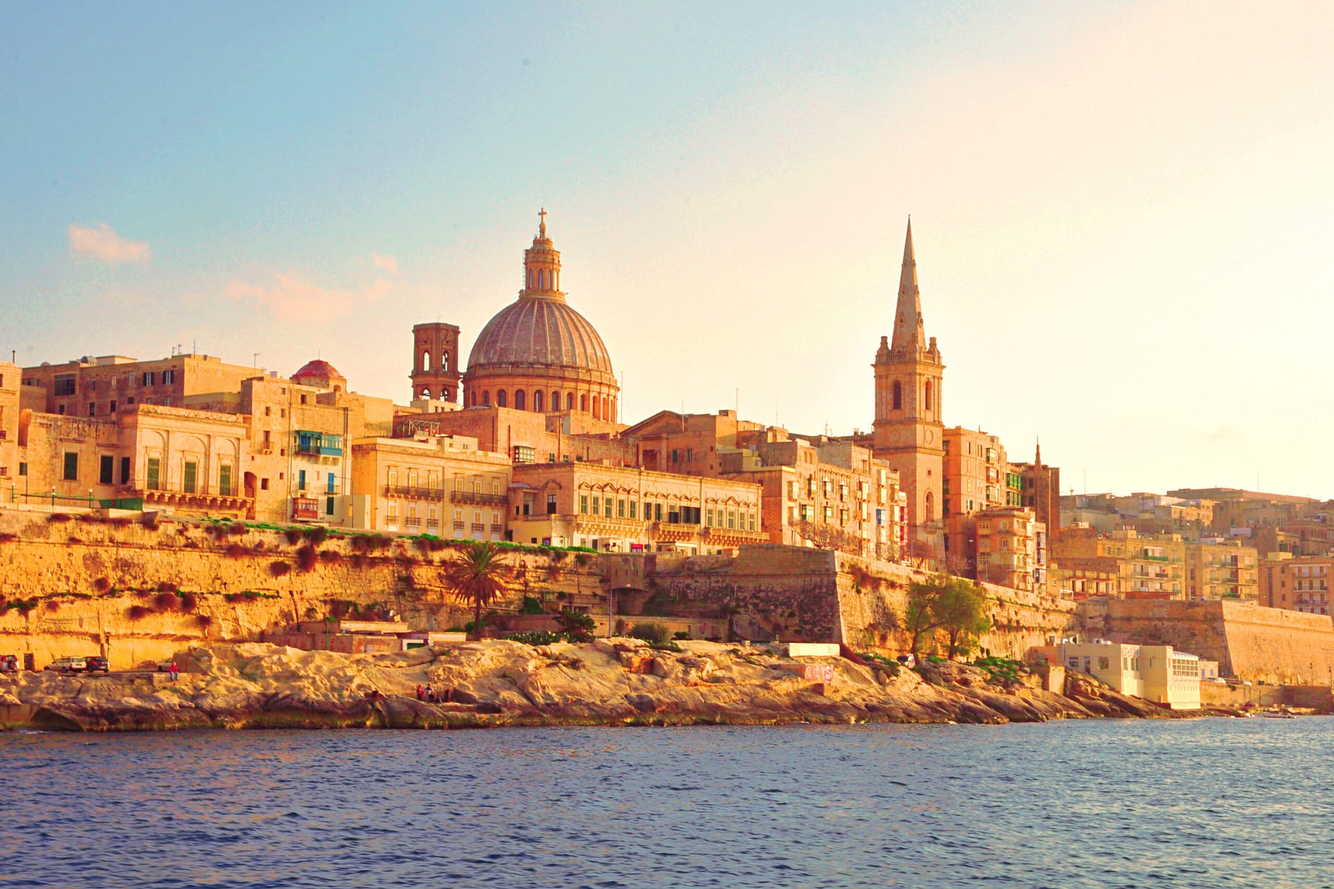Panoramic,View,Of,The,Ancient,Capital,Valletta,,Malta