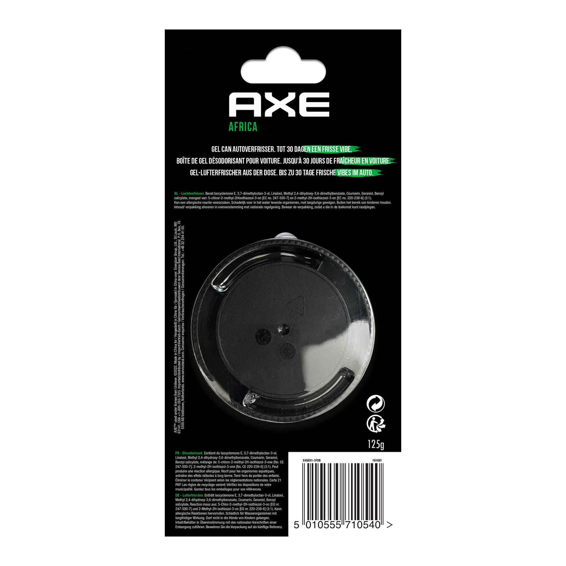 AXE Luchtverfrisser Gel Can Africa