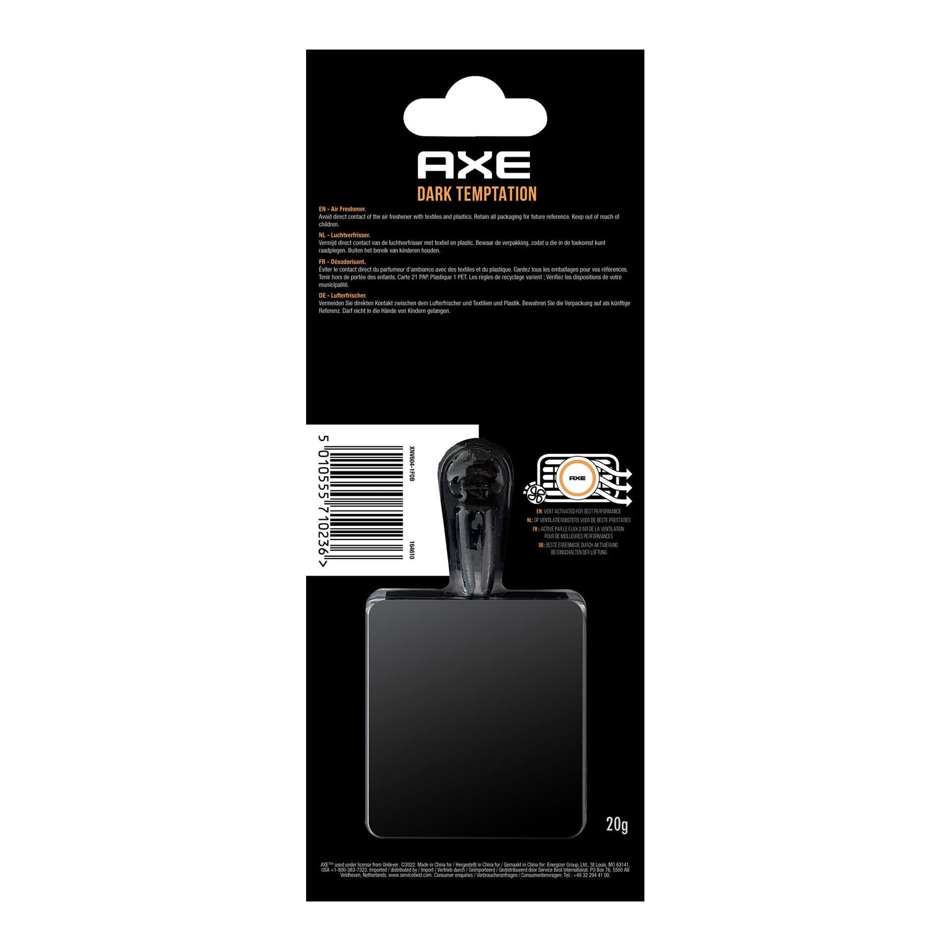 AXE Luchtverfrisser Mini Vent Dark Temptation