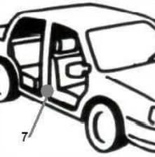 kleur code mitsubishi